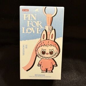 Pin for Love plush pendant — Letter R Labubu